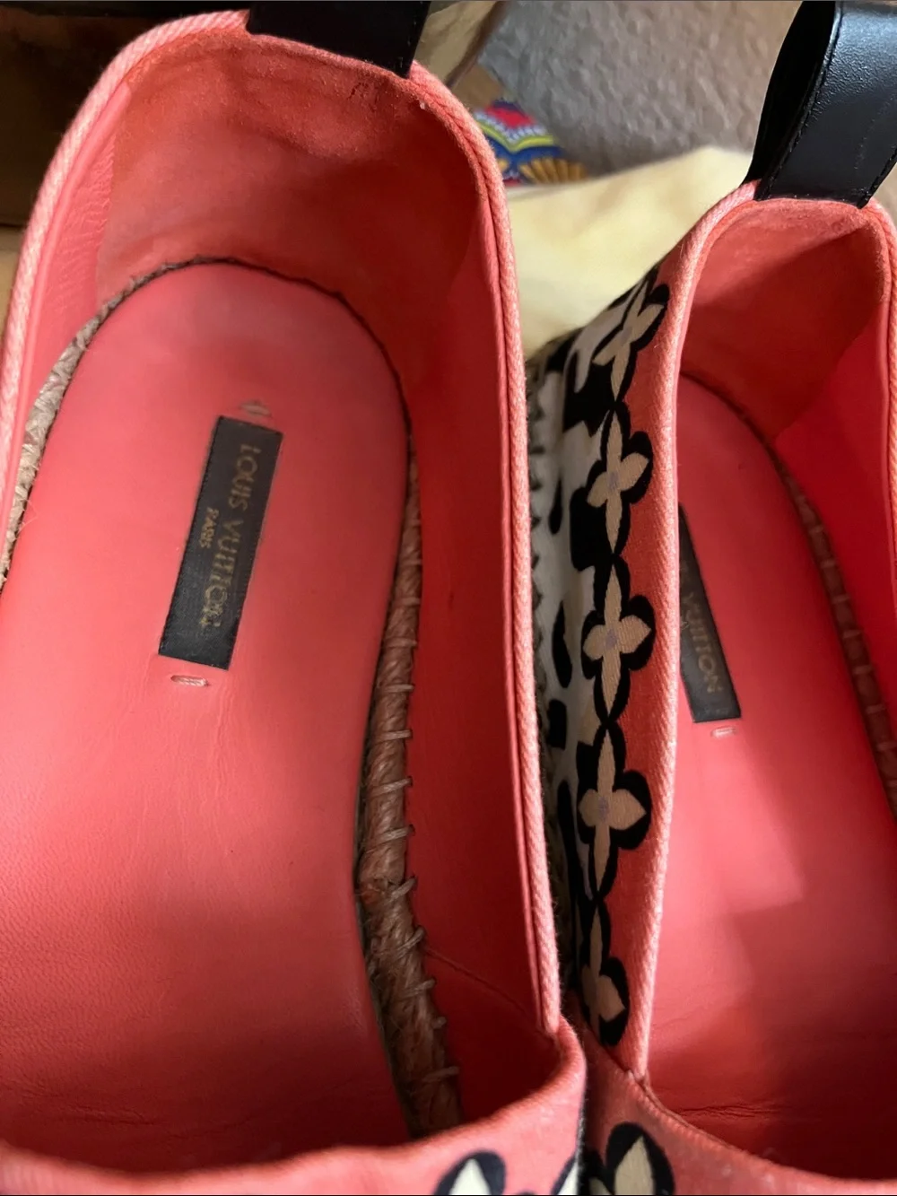 Louis Vuitton designer espadrille